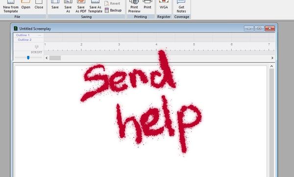 Conquering the blank page