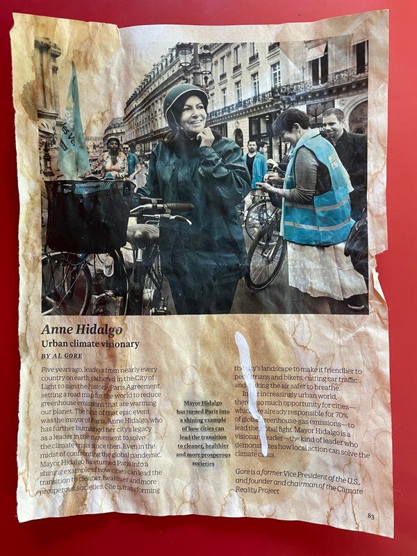 Paris, Mayor Hidalgo and Being Seen Leading