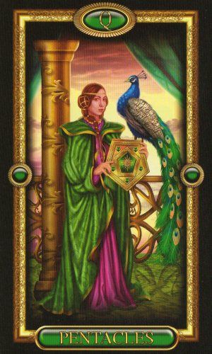 CARD OF THE DAY - Queen of Pentacles