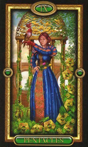 CARD OF THE DAY — NINE OF PENTACLES