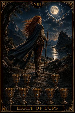 THIS WEEK’S GUIDING INSPIRATION - THE EIGHT OF CUPS