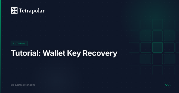 Tutorial: Wallet Key Recovery