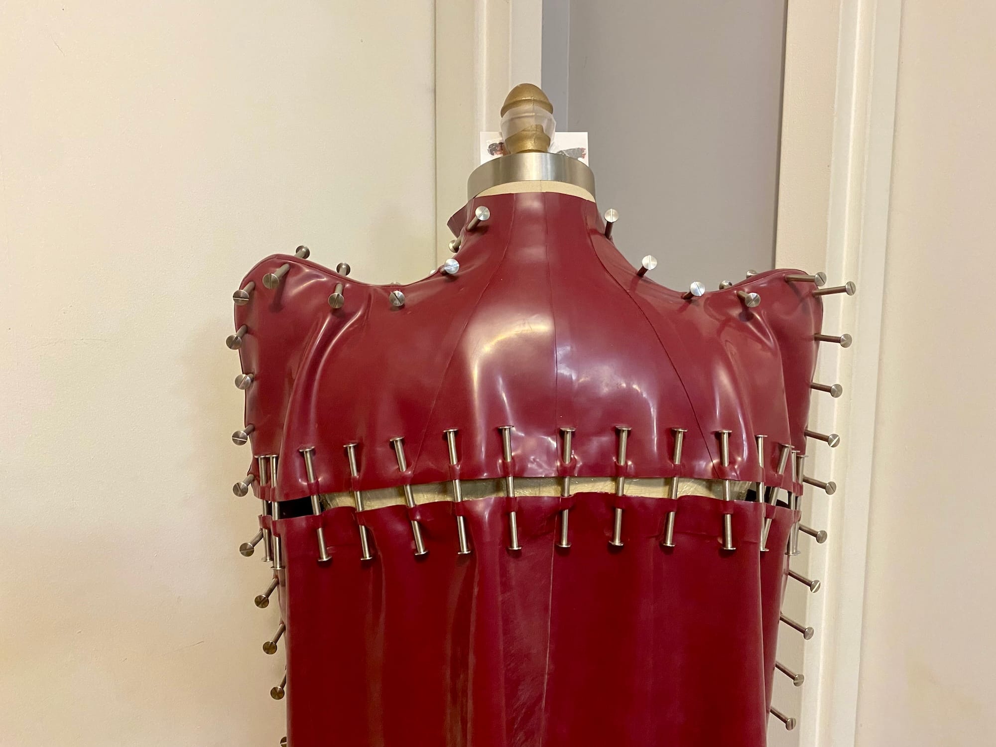 Meet the Designers Behind Lady Gaga's Red Latex Cape from the "Abracadabra"  Music Video