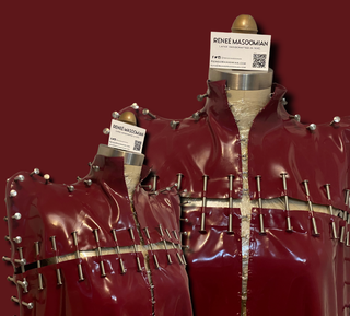Meet the Designers Behind Lady Gaga's Red Latex Cape from the "Abracadabra" Music Video