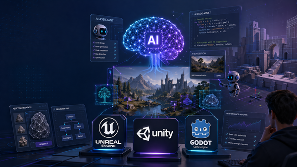 Game engines' AI adoption