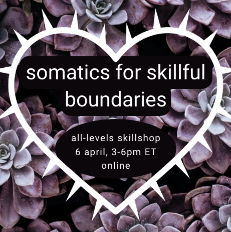 somatics for skillful boundaries (online april 6)