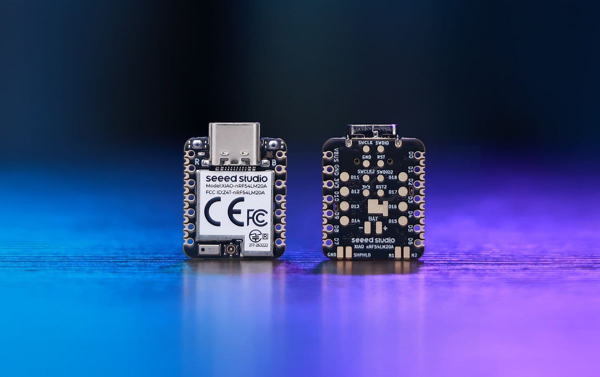 Tiny Board, Ultra Low Power: Seeed Studio XIAO nRF54LM20A Sense