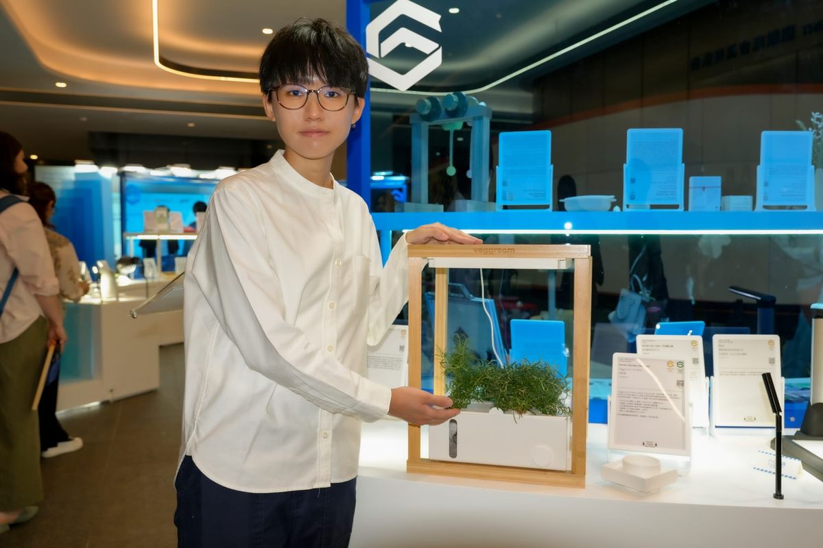 水耕種植融入生活日常 HKSDA香港智營設計大賞2025金獎、綠色環保大獎作品－Verda Garden Modular