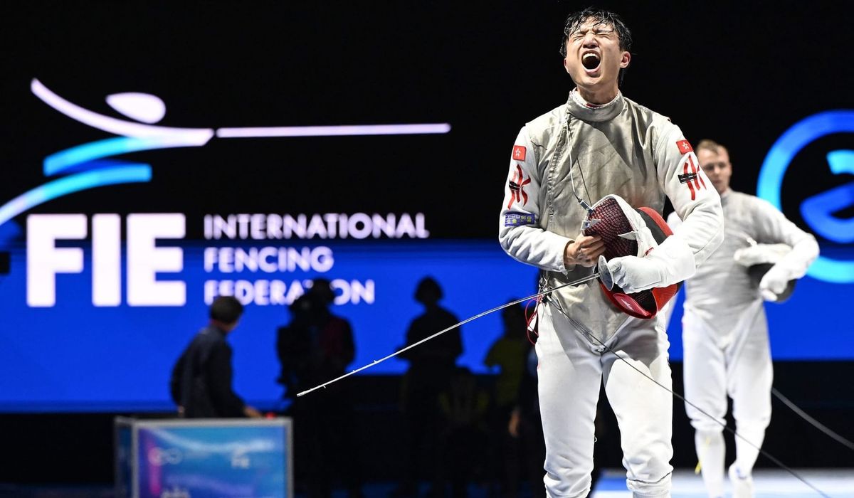 香港首位劍擊世界冠軍蔡俊彥 苦練18年登頂