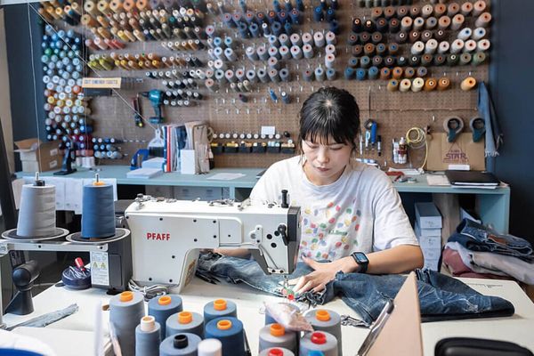 修補古著牛仔褲輪候年半！ 新潟縣牛仔服飾修補職人－Blue Champion