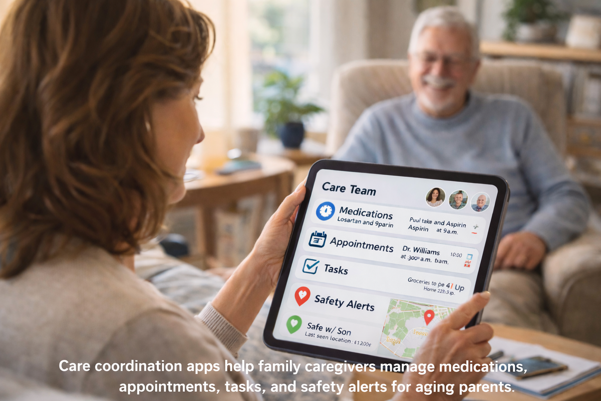 Best Caregiver Apps for Managing Aging Parents (Care Coordination Tools for Families)