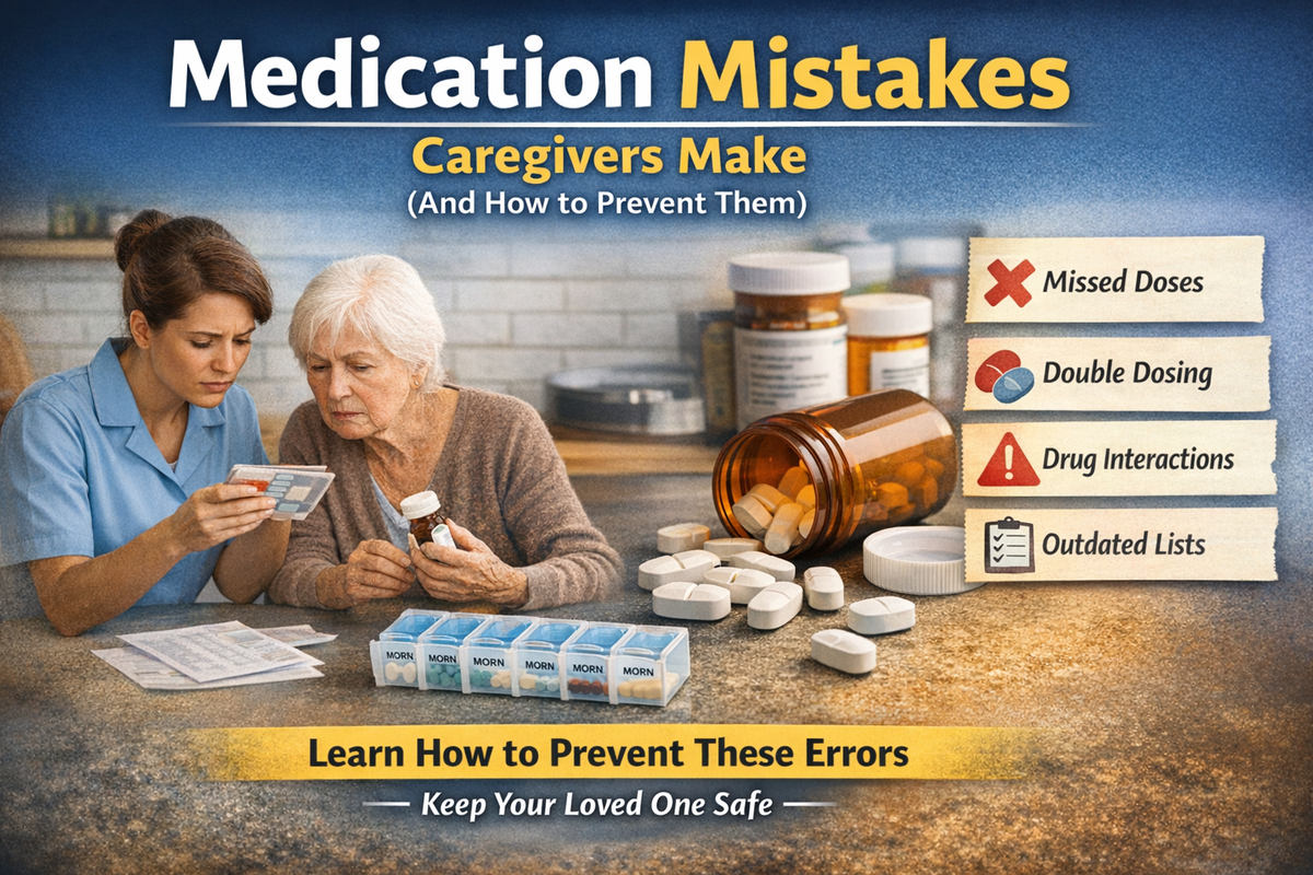 Medication Mistakes Caregivers Make (And How to Prevent Them)