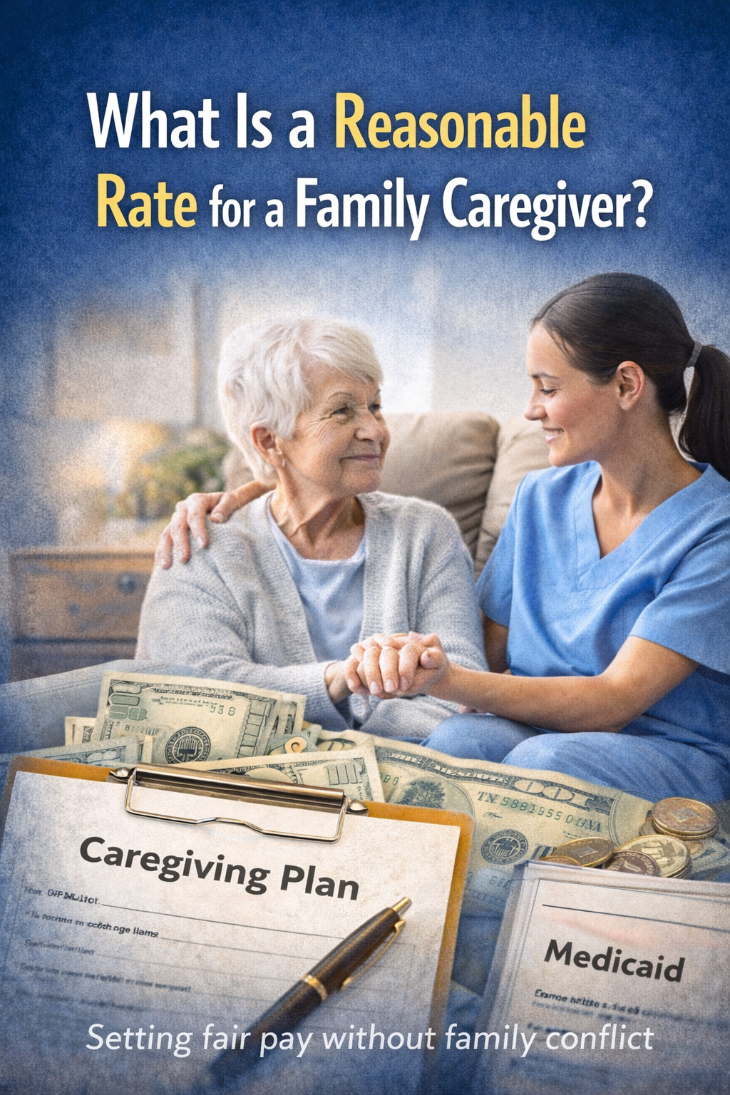 What Is a Reasonable Rate for a Family Caregiver?