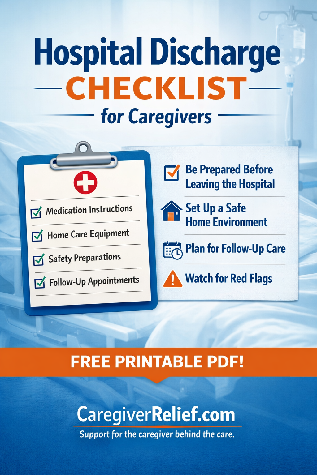 Hospital Discharge Checklist for Caregivers