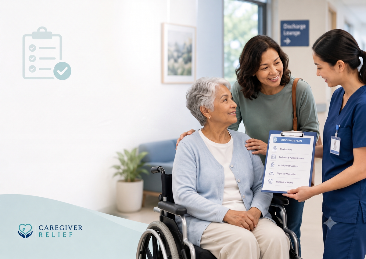 Safe Hospital Discharge Checklist for Family Caregivers