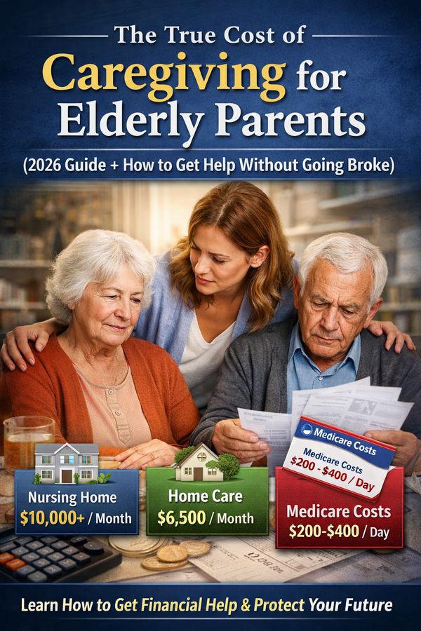 The True Cost of Caregiving for Elderly Parents (2026 Guide + How to Get Help Without Going Broke)