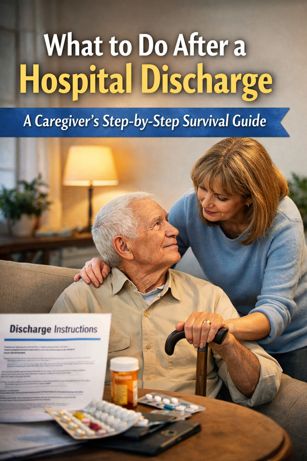 What to Do After a Hospital Discharge: A Caregiver’s Step-by-Step Survival Guide