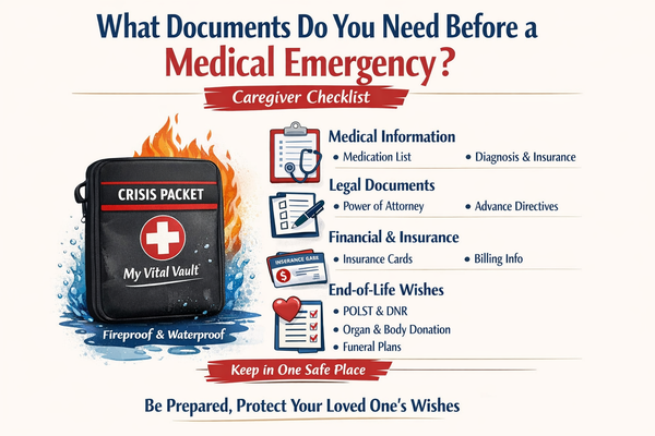 What Documents Do You Need Before a Medical Emergency?