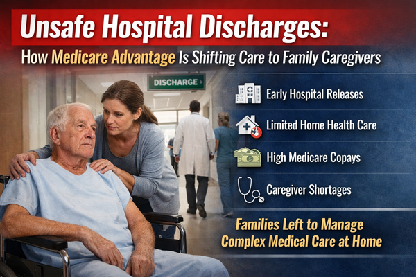 Unsafe Hospital Discharges in 2026: How Medicare Advantage Is Shifting Care to Family Caregivers