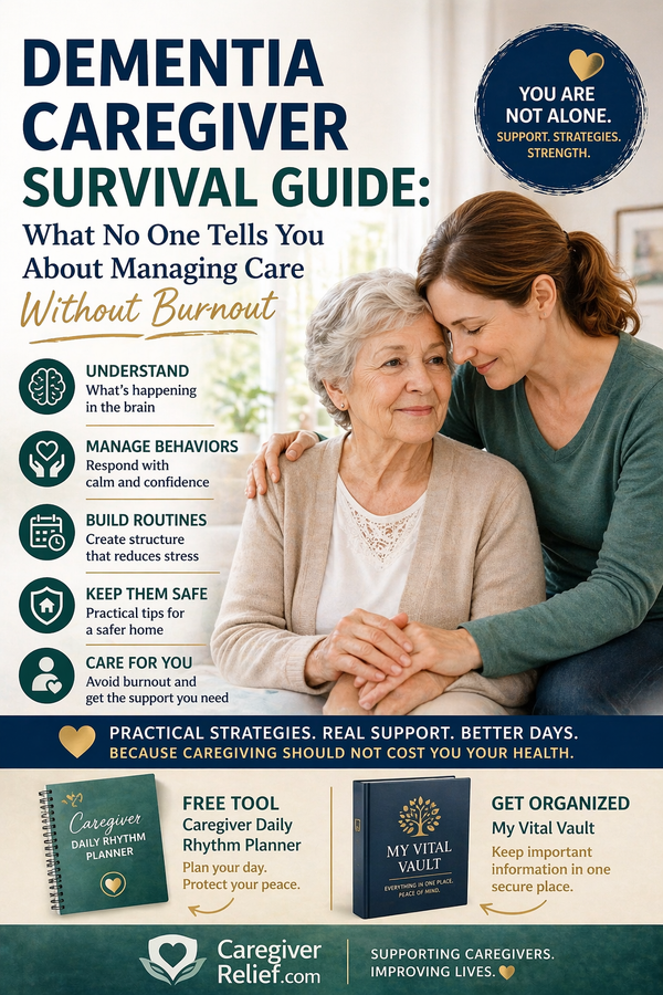 Dementia Caregiver Survival Guide: What No One Tells You About Managing Care Without Burnout