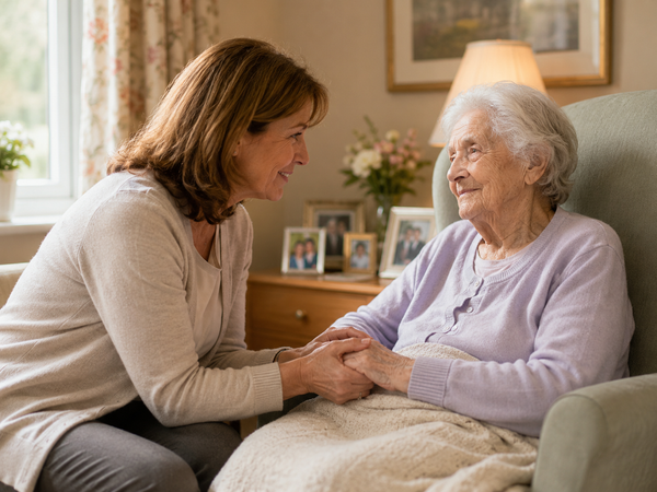 Caregiver Guilt: Is It Okay to Take a Break From Visiting Mom in a Nursing Home?