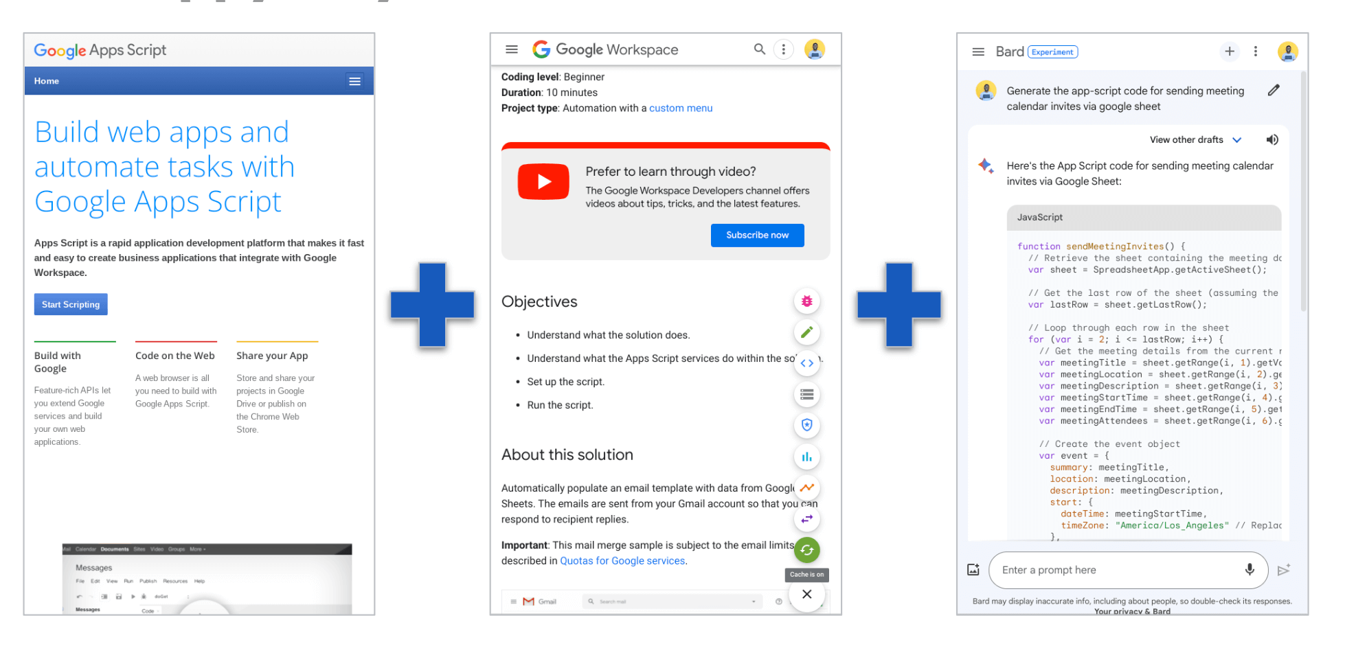 Image of Google Apps Script