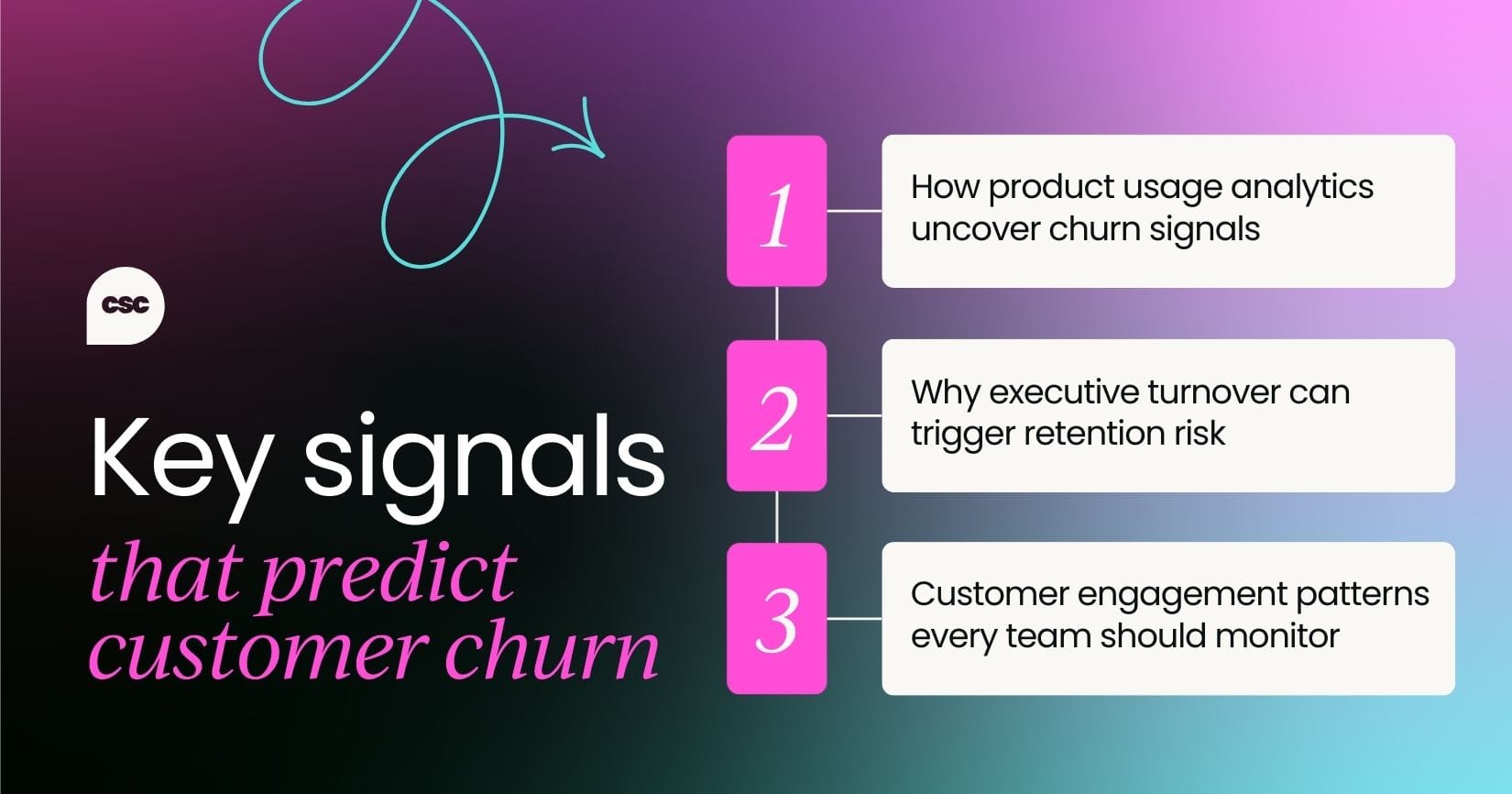Key signals that predict customer churn