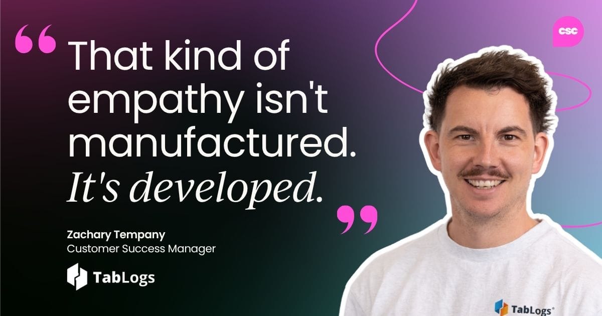 That kind of empathy isn't manufactured. It's developed