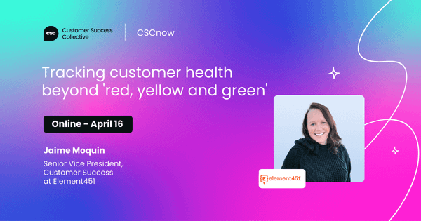 Tracking customer health beyond 'red, yellow and green'