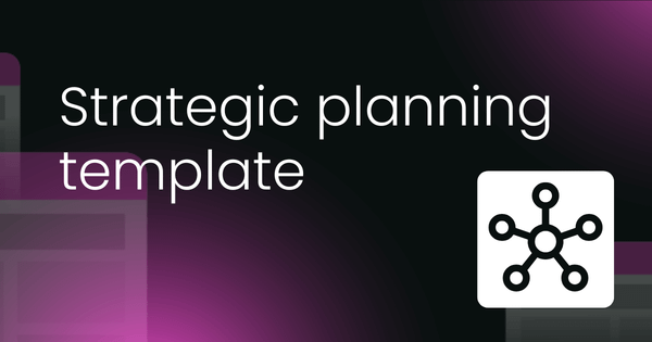 Strategic planning template