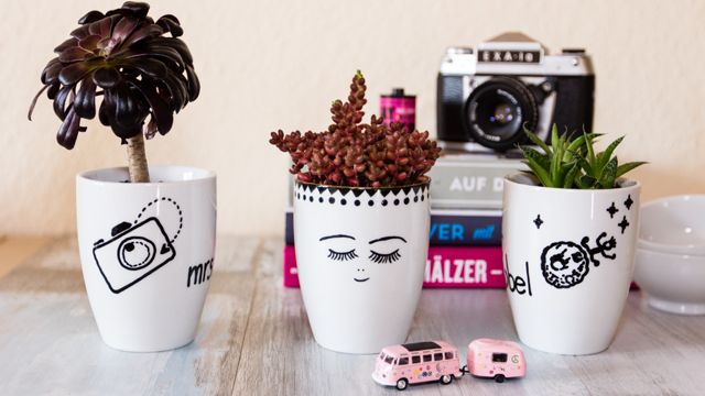 Porzellan schick bemalt :))