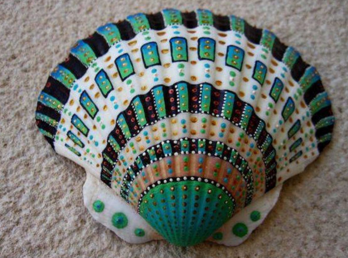 Schöne Muscheldekorationen :)