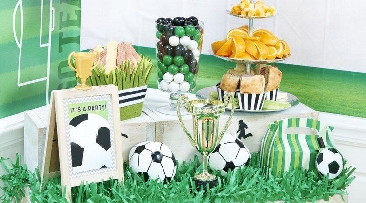 Kindergeburtstag unter dem Motto Fußball :)