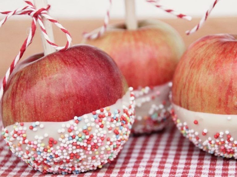 Kandierter Apfel Rezept zum selber machen