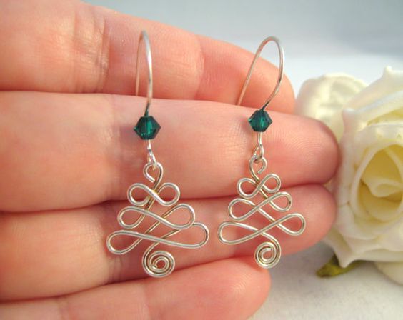 DIY Ohrringe mit weihnachtlichen Motiven :)