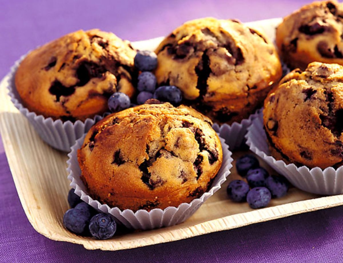 Gesunde und leckere  Heidelbeer-Muffins ;)