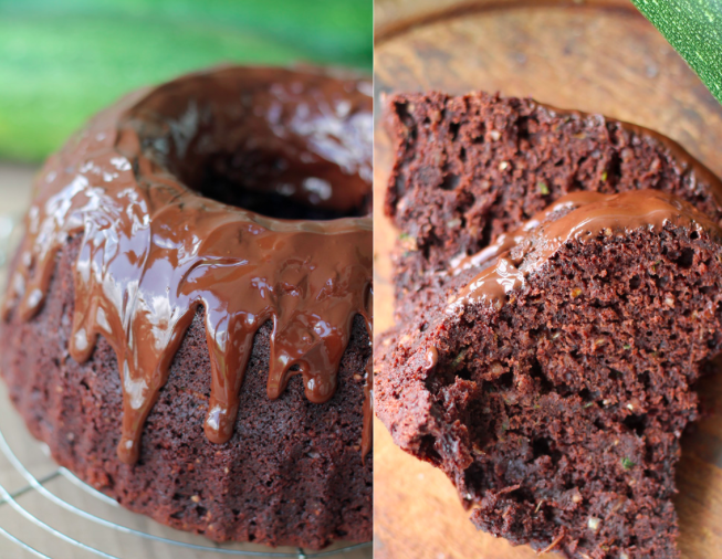 Der extravagante Zucchini-Schoko Kuchen :)