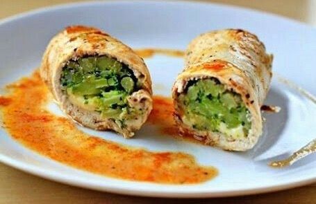 Köstliche Fleisch-Gemüse Röllchen