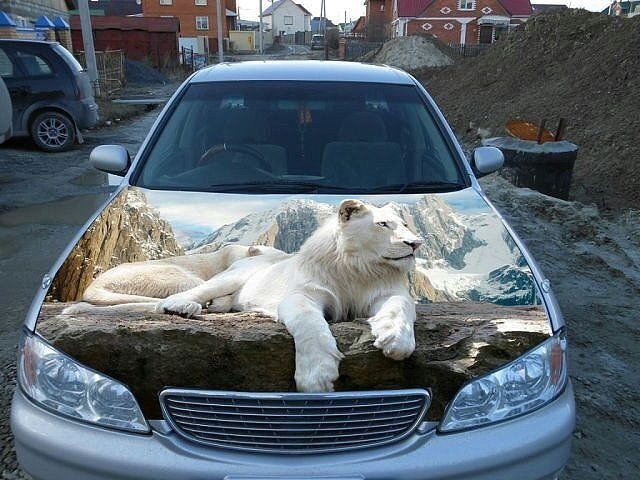 Tolle 3D-Autotapeten