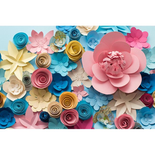 Nette Dekorationen aus Papier falten :)