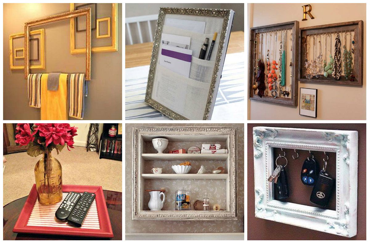 Alte Bilderrahmen praktisch wiederverwenden