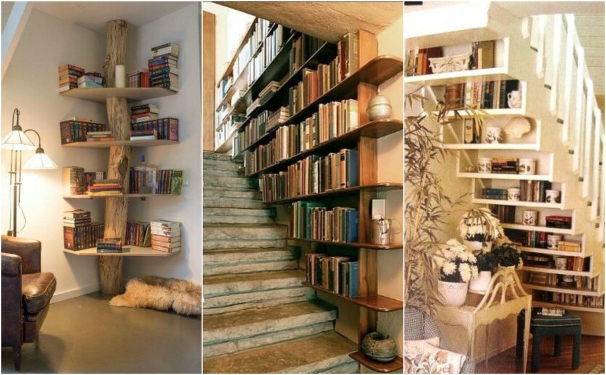 18 DIY kreative Bücherregale aus Holz :)