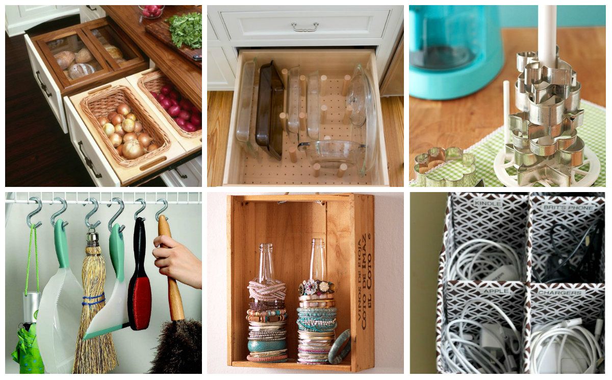 Die cleversten Aufbewahrung Hacks für die ganze Wohnung
