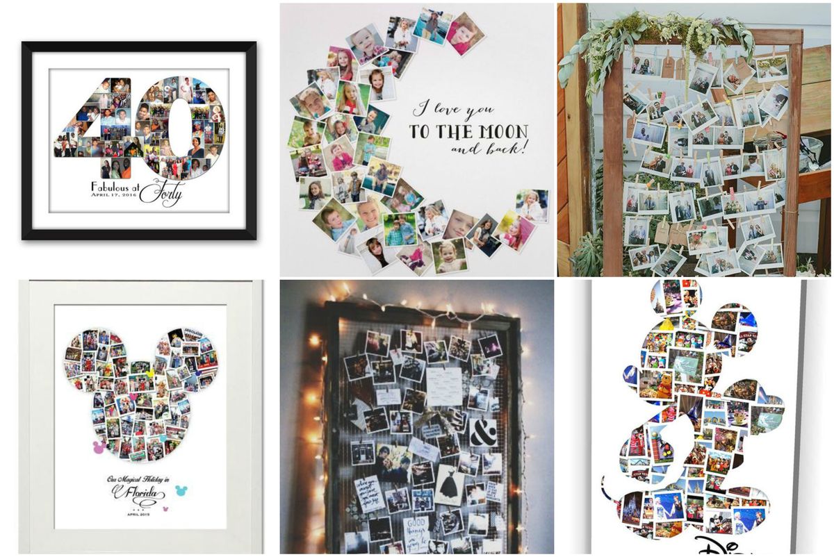 Ein Bild sagt mehr als tausend Worte – 25 Ideen für Wandgestaltung mit Fotos :)