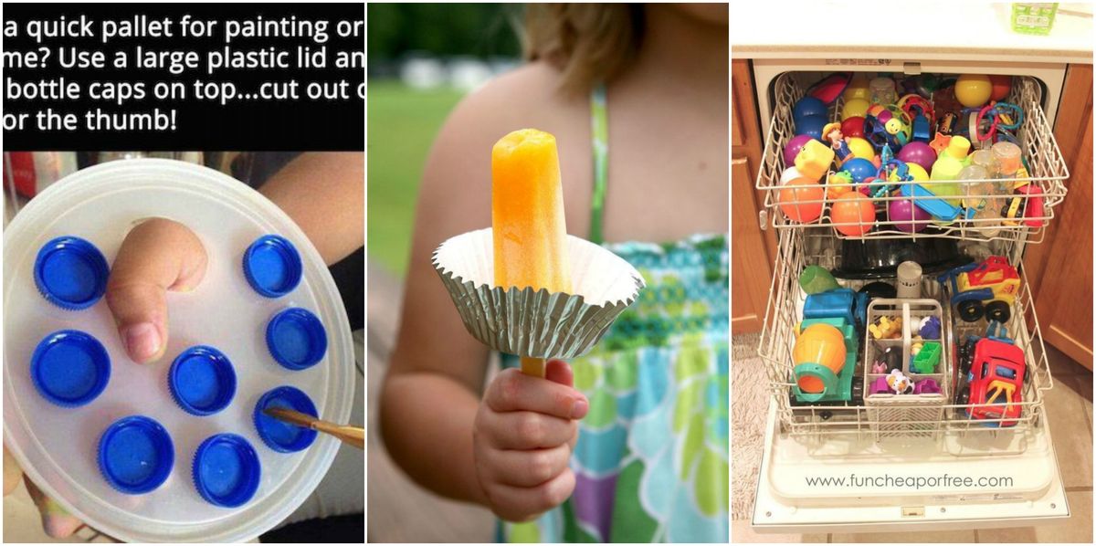 15 tolle Life Hacks für Eltern und Kinder ;)