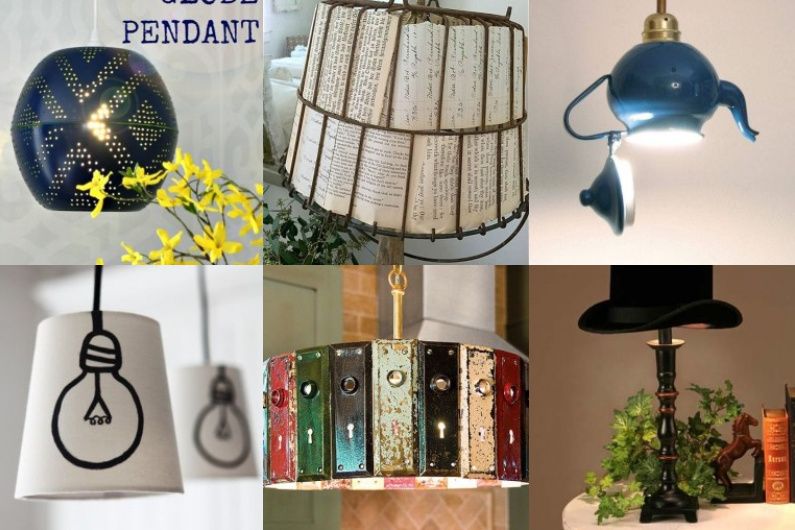 31 kreative DIY Lampenschirme