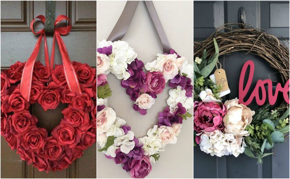 Valentinstag ist hinter der Tür :) Hängt ihr ihn an der Tür!