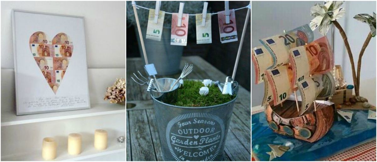 Originelle Geldgeschenke für besondere Anlässe :)