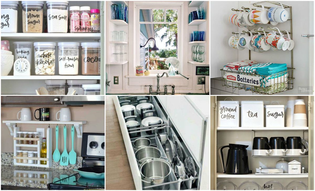 Perfekt organisierte Küche: Stauraum in Regalen besser nutzen :)