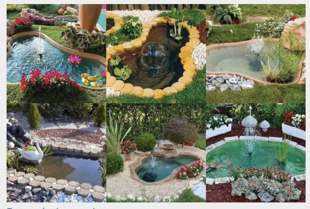 Die schönsten Gartenteiche zum Selbermachen :)